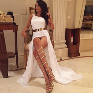 Leg Strap Gladiator Heel