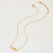 Load image into Gallery viewer, Sculpted Gold Pendant Necklace with Hypoallergenic Gold Chain – Minimalist Jewelry for Everyday Wear
