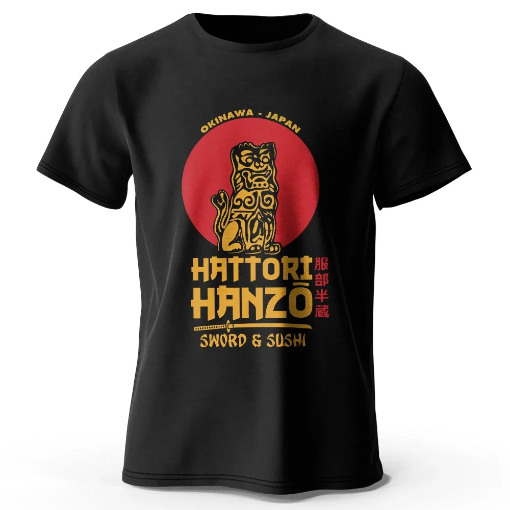 Hattori Hanzo Printed 100% Cotton Classic Harajuku T-Shirt For Men Women Sportswear Tops Tees