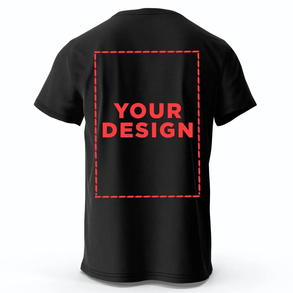 Print On Demand 100% Cotton T-shirt For Men Women Custom DIY Design (DTF*A3)