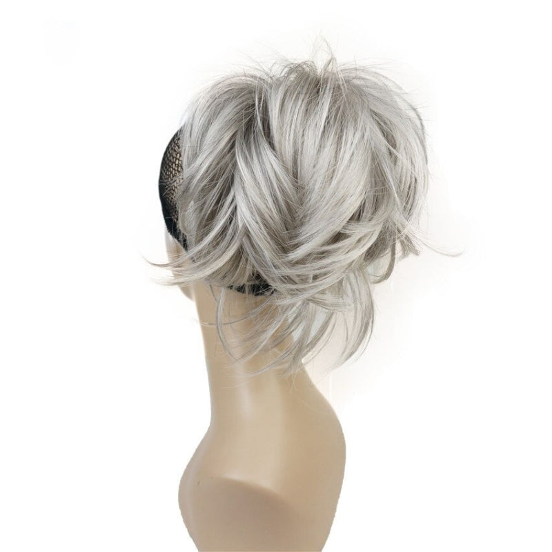 Short Natural Wave Ponytail Extension with Claw Clip – Easy Clip-On Hairpiece