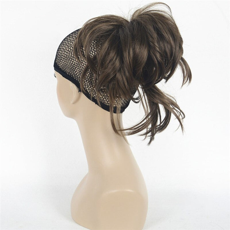 Short Natural Wave Ponytail Extension with Claw Clip – Easy Clip-On Hairpiece