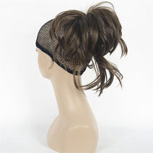 Load image into Gallery viewer, Short Natural Wave Ponytail Extension with Claw Clip – Easy Clip-On Hairpiece
