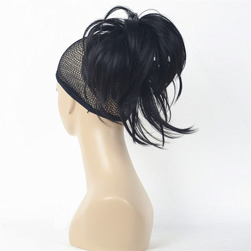 Short Natural Wave Ponytail Extension with Claw Clip – Easy Clip-On Hairpiece