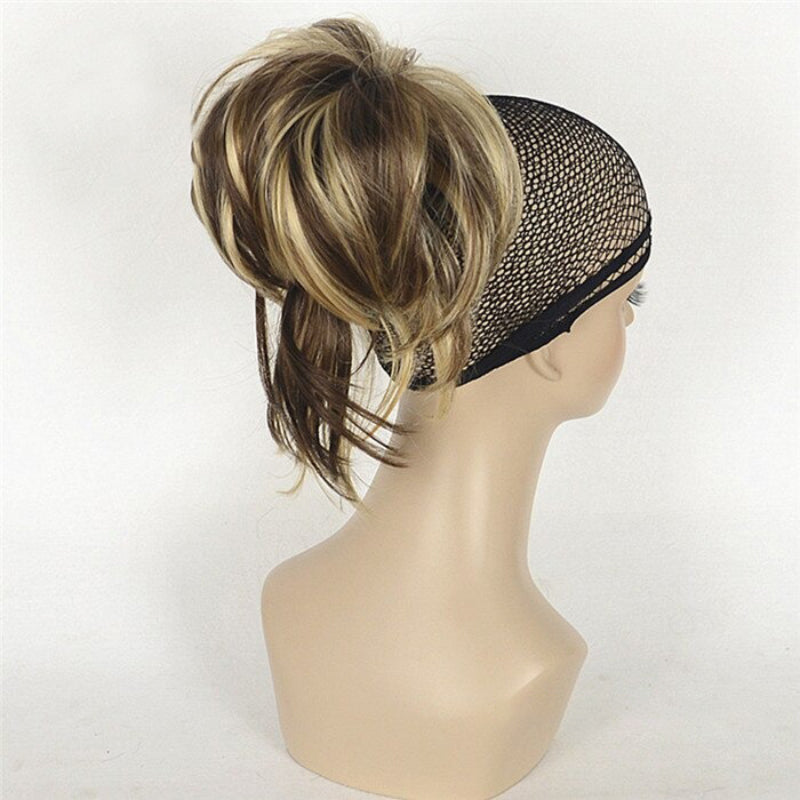 Short Natural Wave Ponytail Extension with Claw Clip – Easy Clip-On Hairpiece