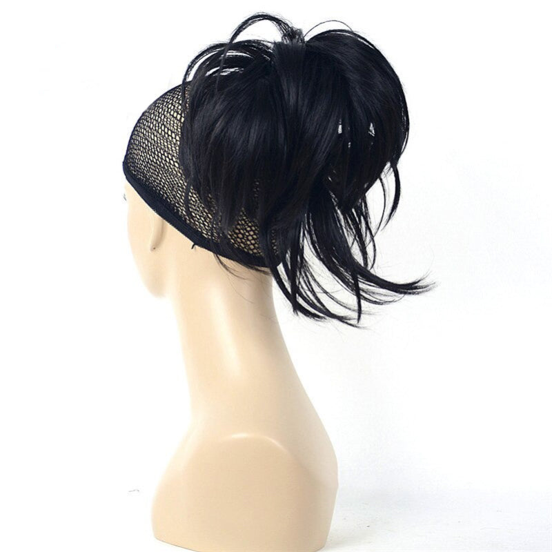 Short Natural Wave Ponytail Extension with Claw Clip – Easy Clip-On Hairpiece