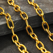 Load image into Gallery viewer, Simple Paperclip Necklace &amp; Bracelet Set - Minimalist Gold and Silver Jewelry for Women
