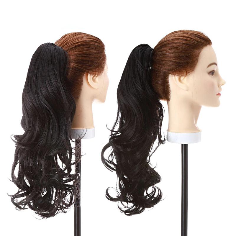 Stylish Clip-In Ponytail Hair Extensions - High-Temperature Fiber, 160g, Lightweight and Versatile for Instant Volume and Length