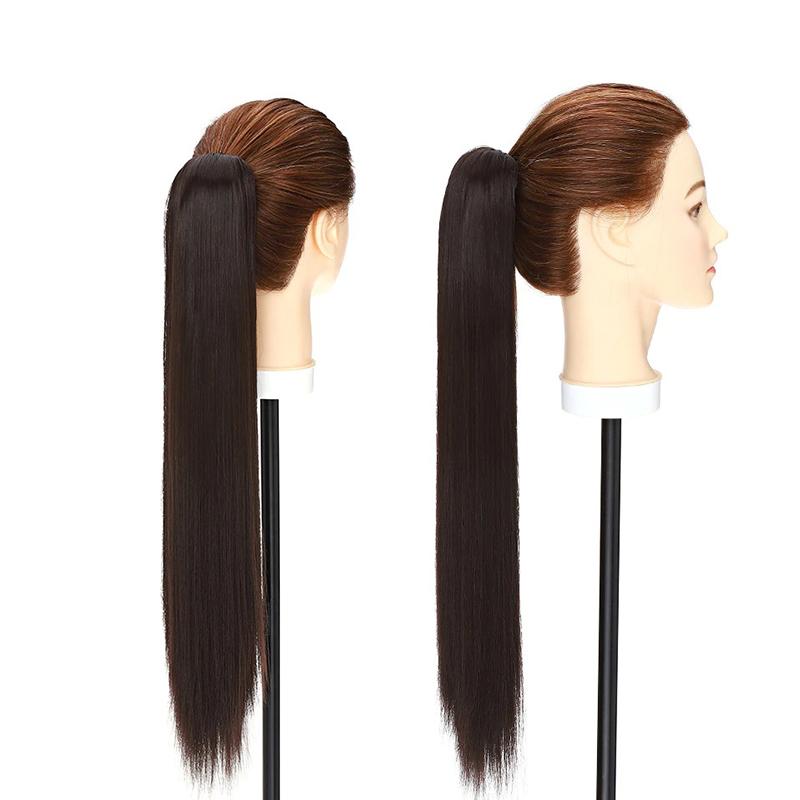 Stylish Clip-In Ponytail Hair Extensions - High-Temperature Fiber, 160g, Lightweight and Versatile for Instant Volume and Length