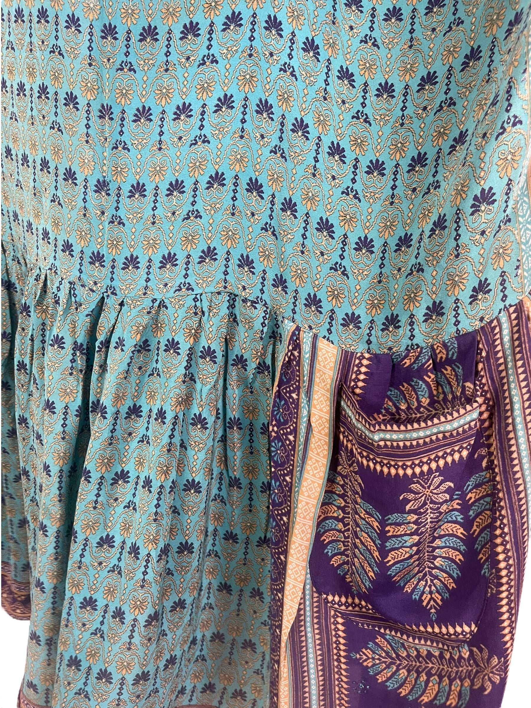 SOLD  PRC3789 Avatar Pure Silk Boxy Babydoll Dress