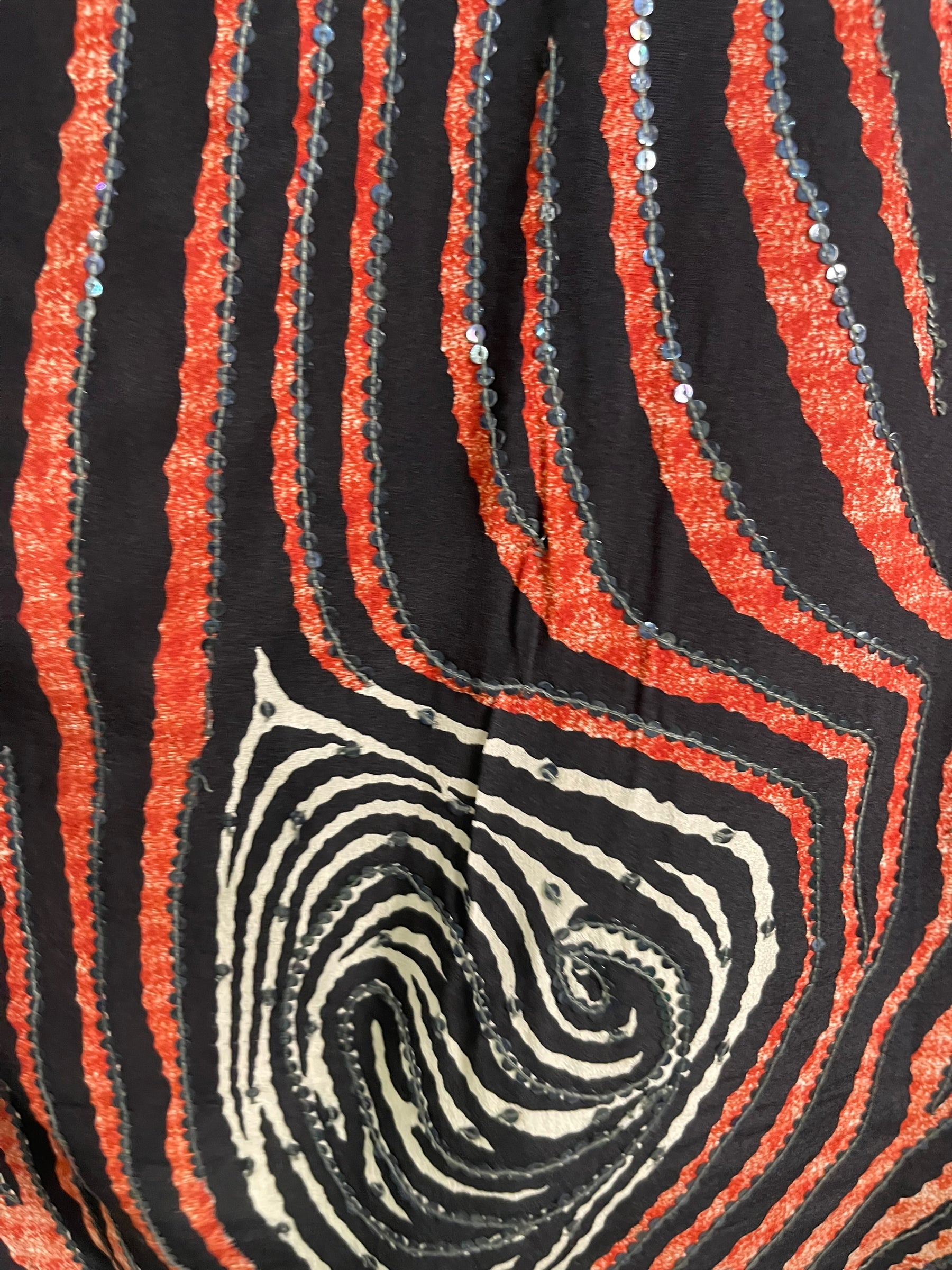 PRC6467 Avatar Pure Silk Long Tunic with Side Ties