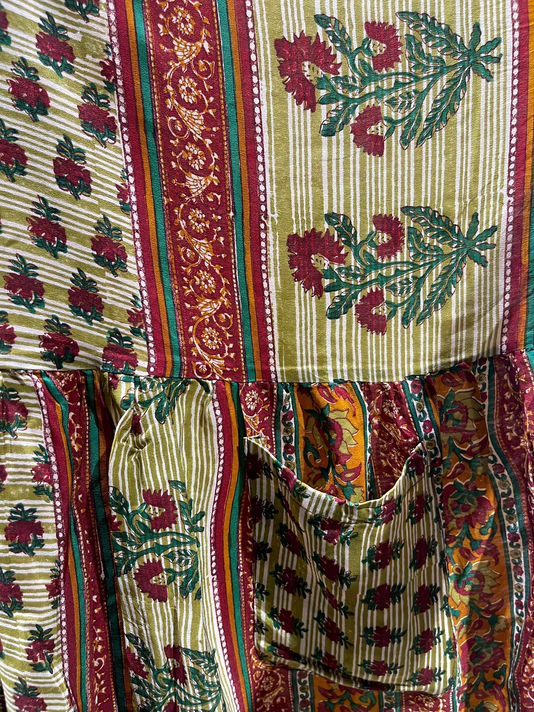 FINAL SALE PRC5287 Avatar Pure Silk Boxy Babydoll Dress