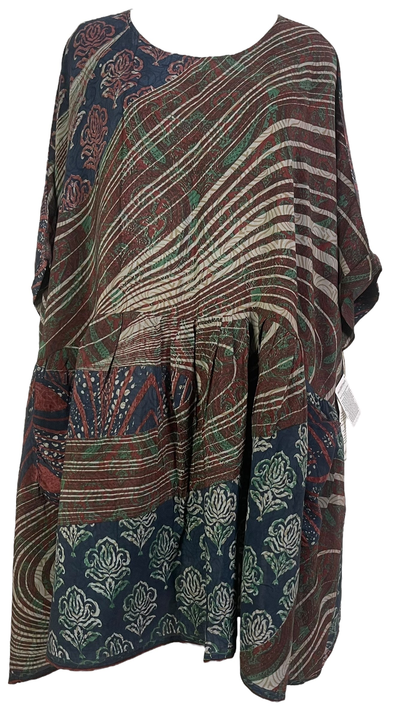 PRC6750 Avatar Pure Silk Boxy Babydoll Dress