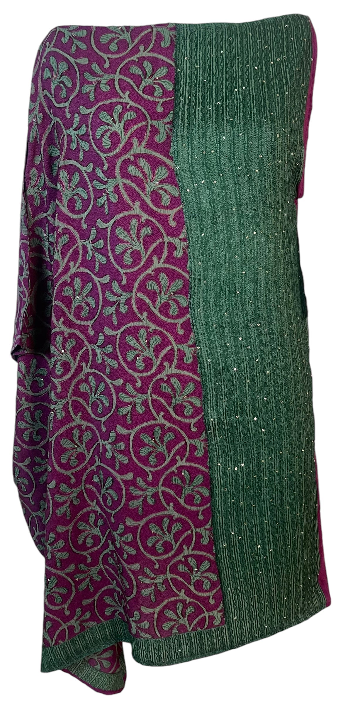 FINAL SALE PRC5850 Avatar Pure Silk One Shoulder Dress