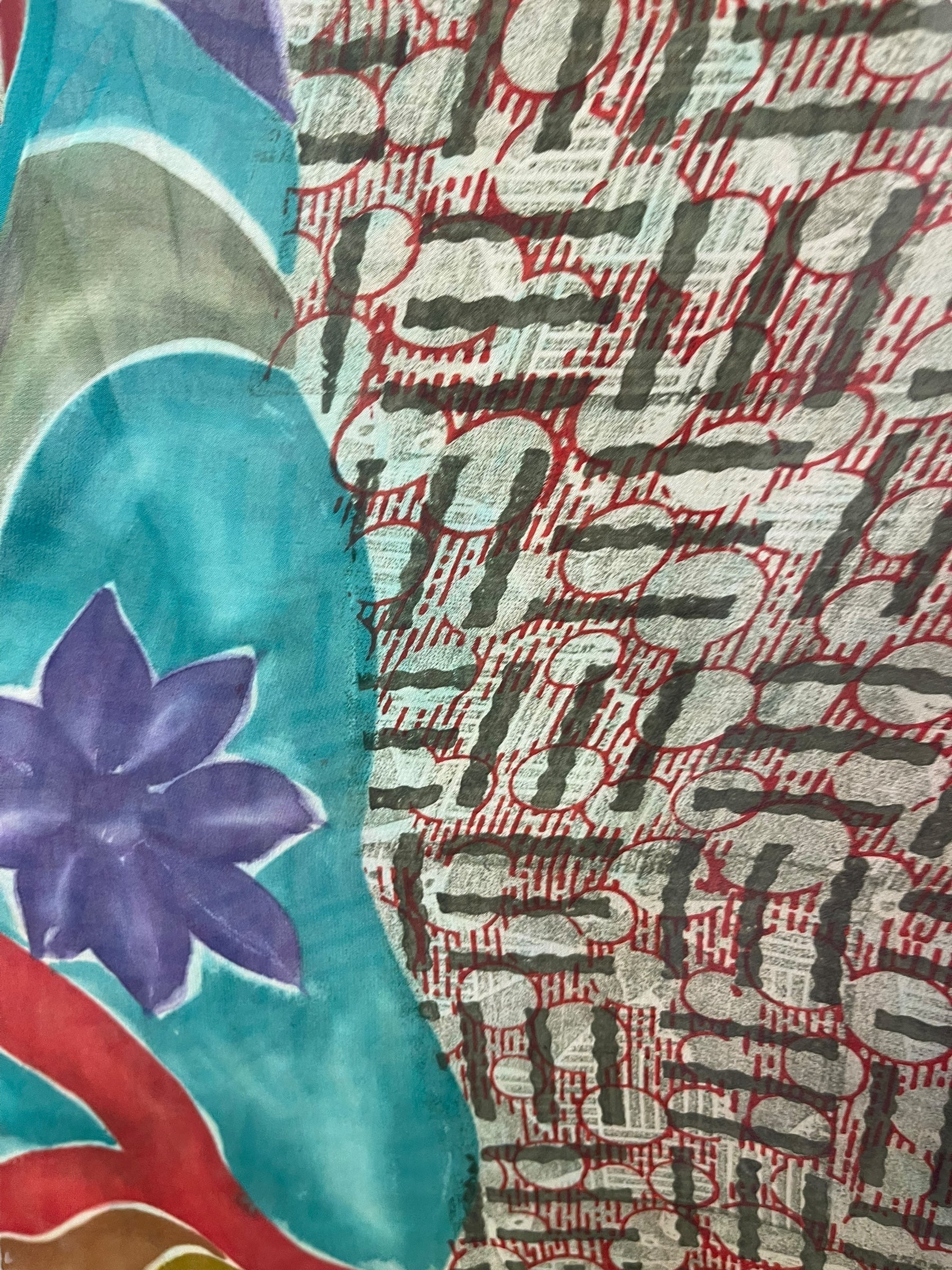 PRG6784 Sheer Avatar Pure Silk Maxi Kaftan