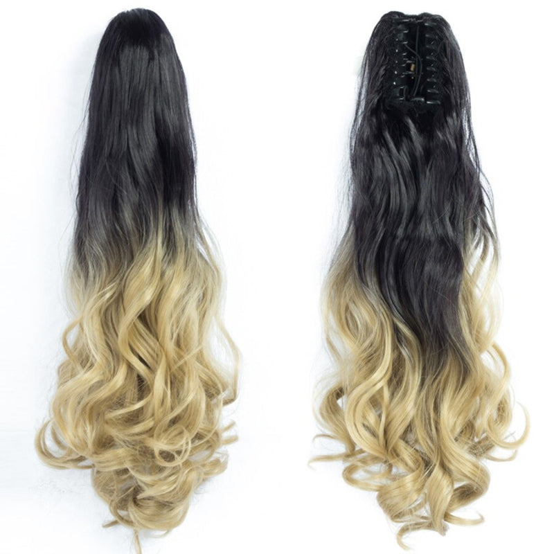 Thick Long Wavy Ponytail Clip-in Hair Extension – Natural Look, Easy Attachment