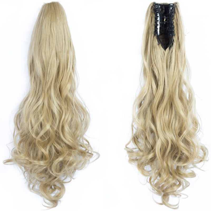 Thick Long Wavy Ponytail Clip-in Hair Extension – Natural Look, Easy Attachment