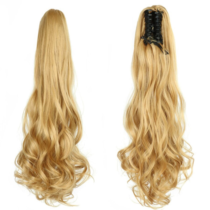 Thick Long Wavy Ponytail Clip-in Hair Extension – Natural Look, Easy Attachment