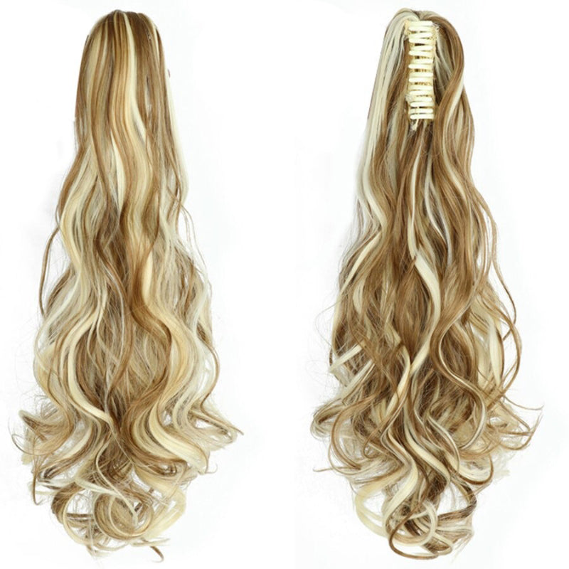 Thick Long Wavy Ponytail Clip-in Hair Extension – Natural Look, Easy Attachment