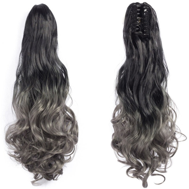 Thick Long Wavy Ponytail Clip-in Hair Extension – Natural Look, Easy Attachment