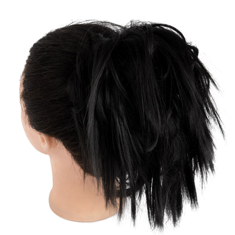Thick Messy Hair Bun Scrunchie – Realistic Hair Extensions for Effortless Style