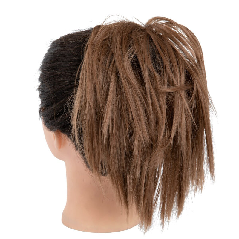 Thick Messy Hair Bun Scrunchie – Realistic Hair Extensions for Effortless Style