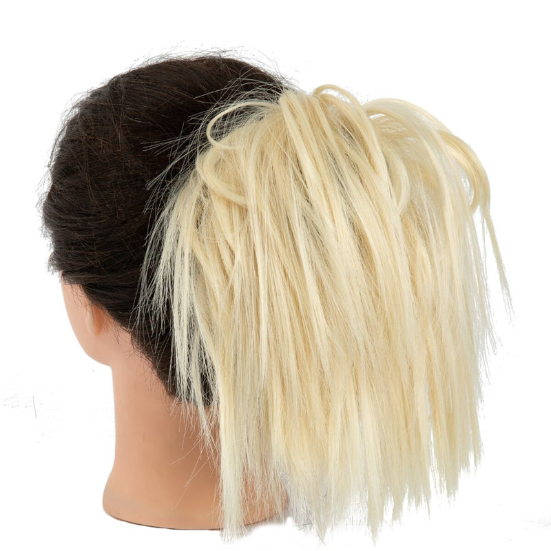 Thick Messy Hair Bun Scrunchie – Realistic Hair Extensions for Effortless Style