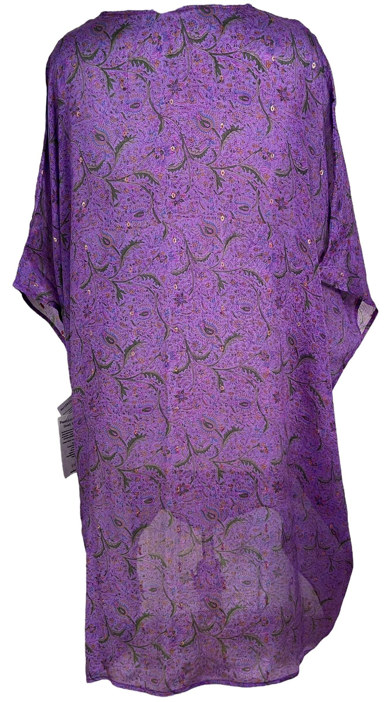 PRC6425 Avatar Pure Silk Midi Length Kaftan