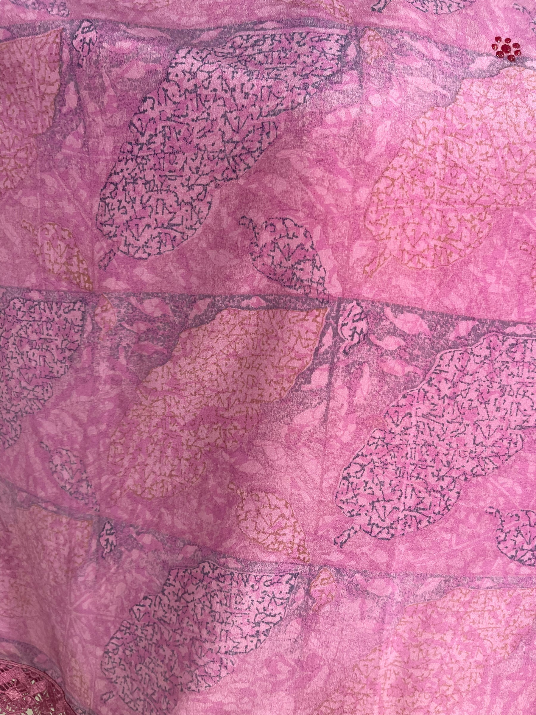 PRC6685 Avatar Pure Silk Side Slit Top