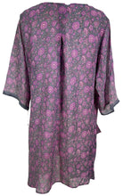 Load image into Gallery viewer, PRG6037 Sheer Avatar Pure Silk Self Pocket Tunic Dress

