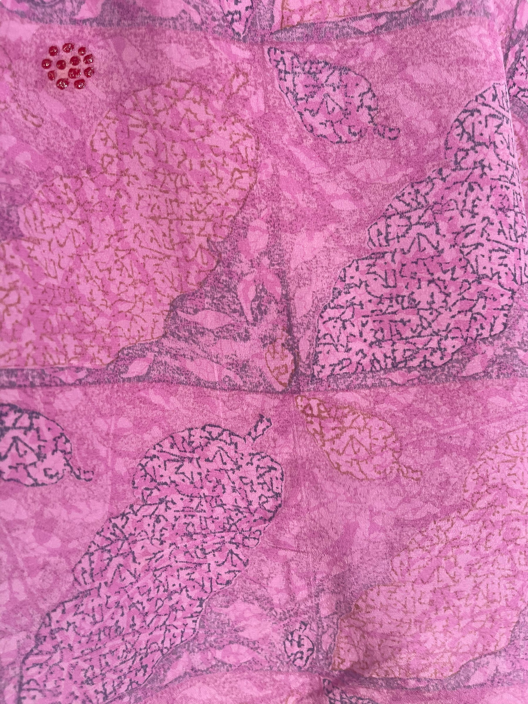 PRC6685 Avatar Pure Silk Side Slit Top