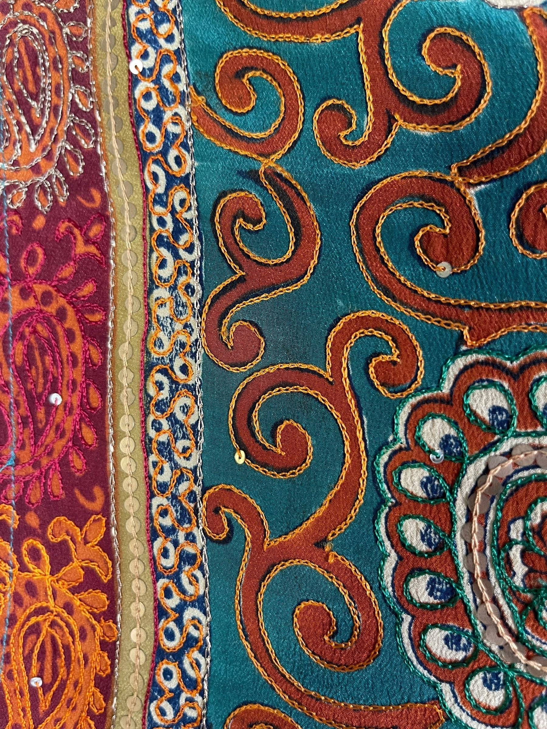 SOLD  PRC6937 Avatar Pure Silk Long Tunic with Side Ties