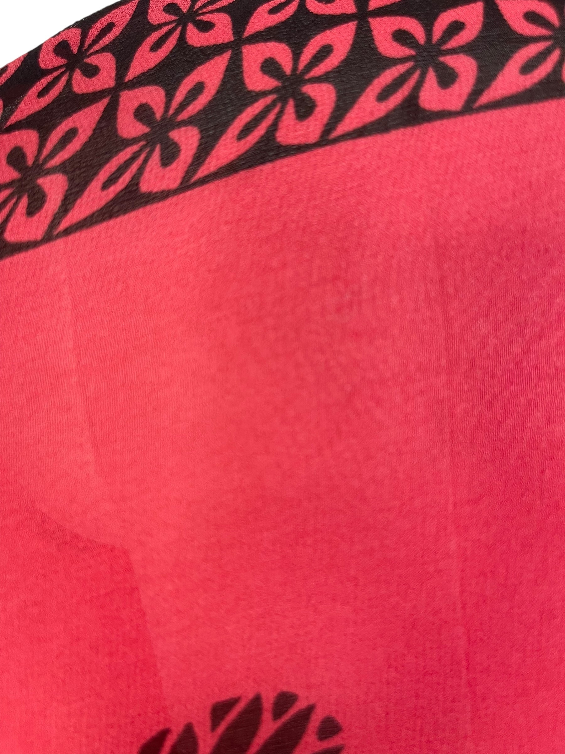 REVOLUTIONHER PRG6741 Sheer Avatar Pure Silk Boxy Babydoll Dress