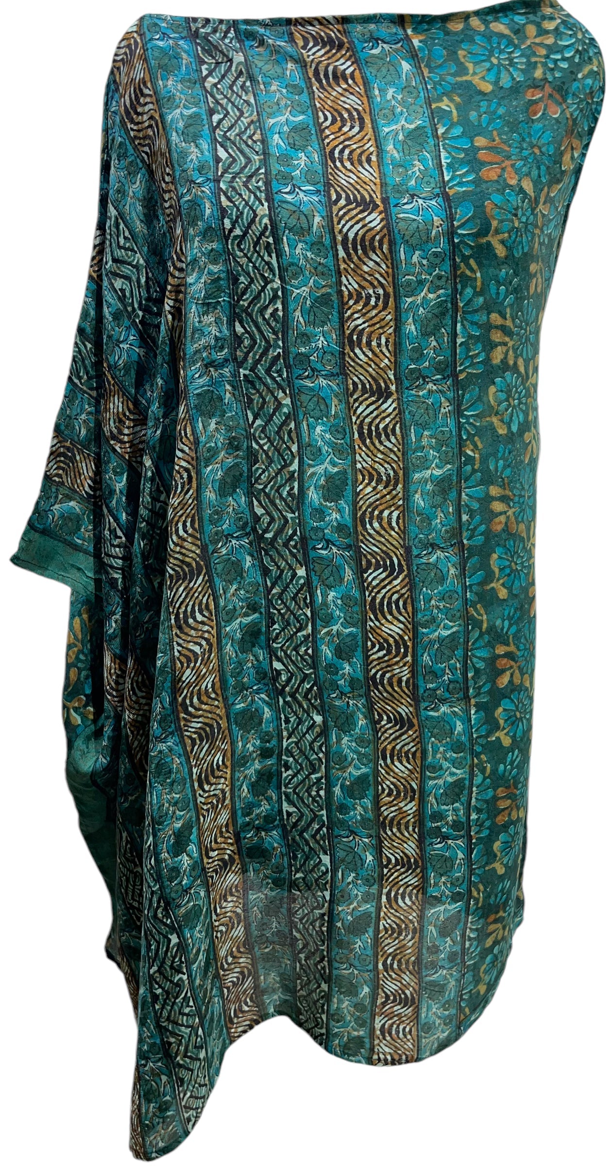 FINAL SALE PRC5656 Avatar Pure Silk One Shoulder Dress