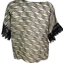 Load image into Gallery viewer, PRG6293 Sheer Avatar Pure Silk Boxy Top

