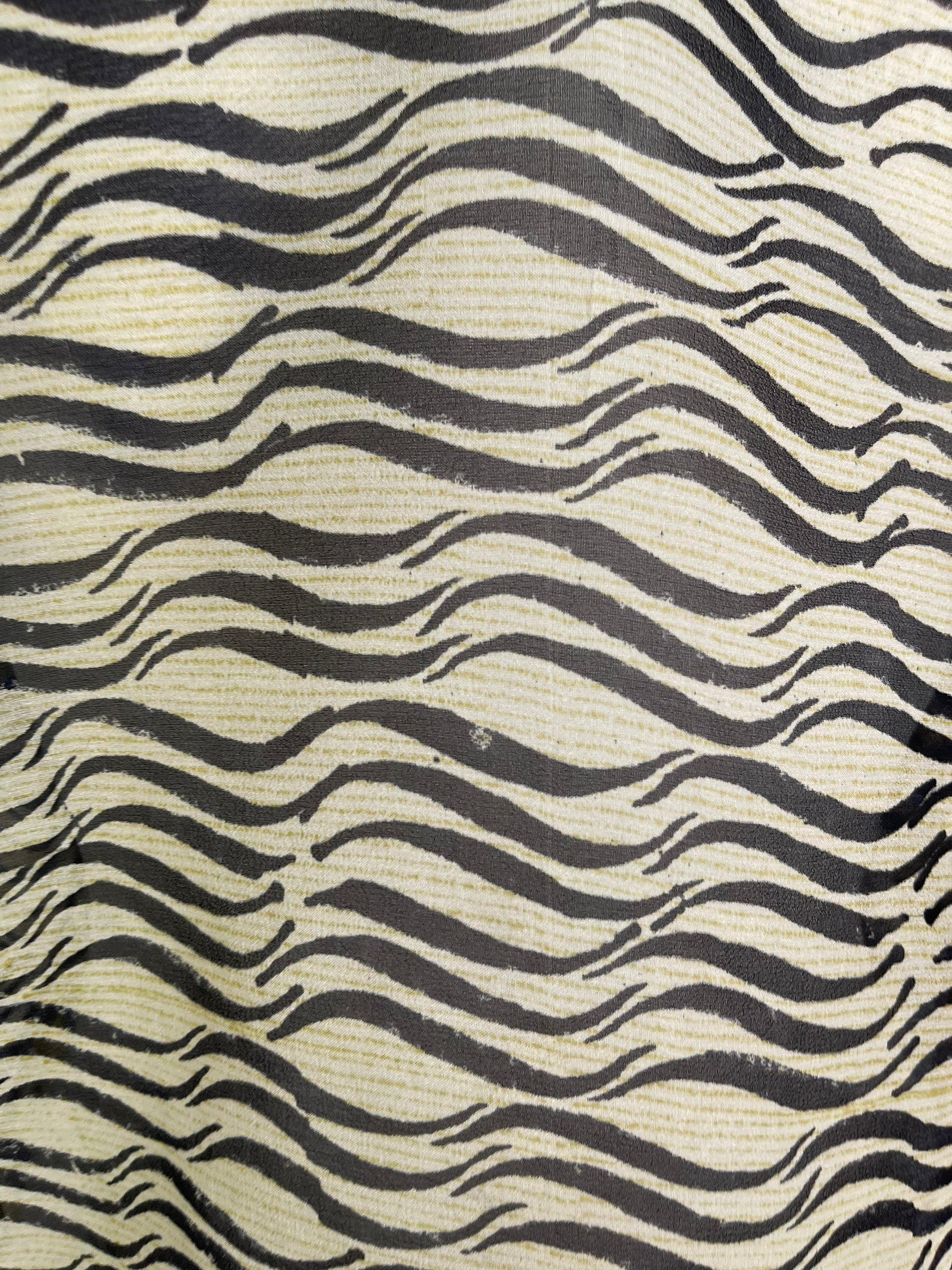 PRG6293 Sheer Avatar Pure Silk Boxy Top