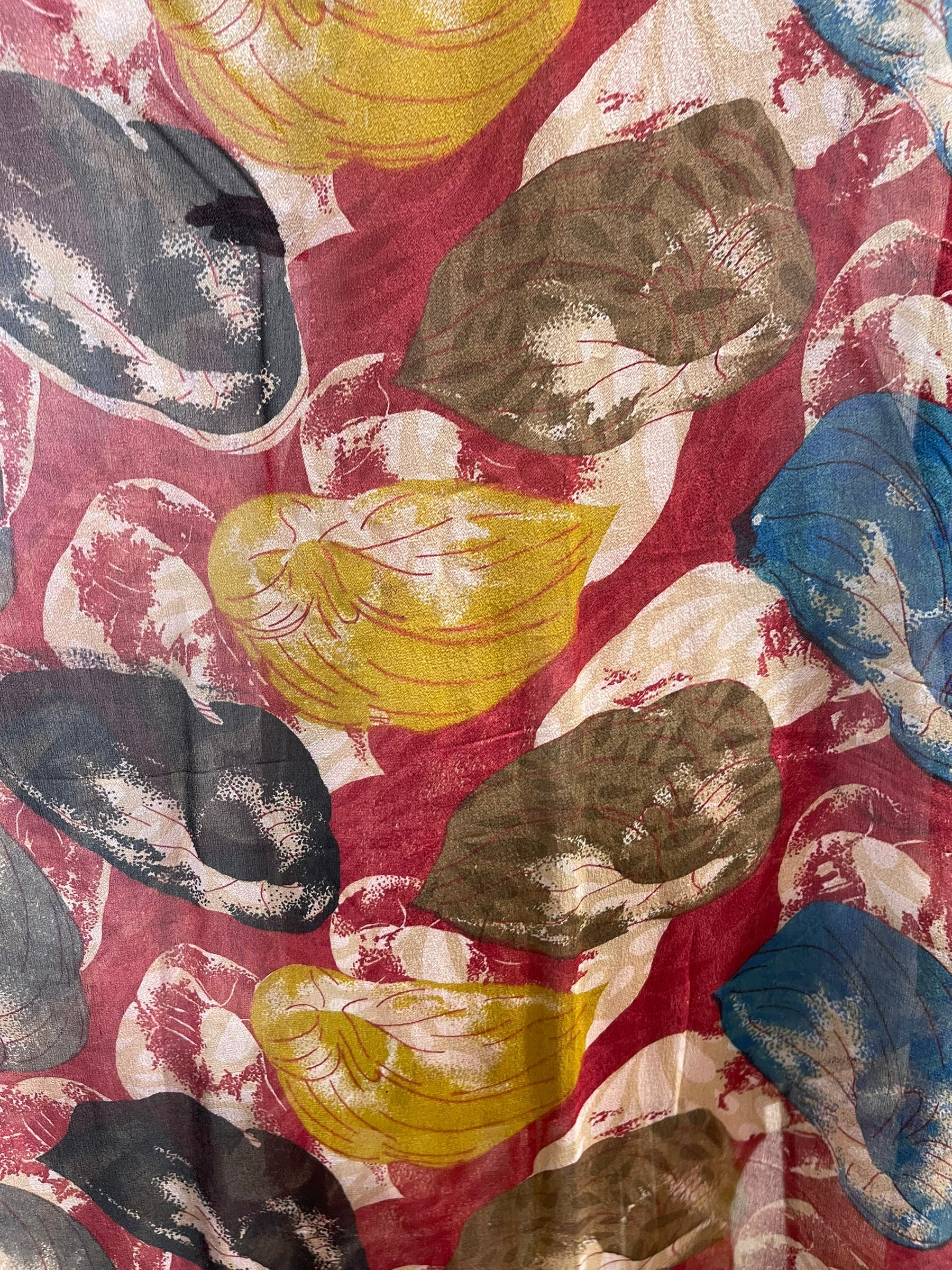 FINAL SALE PRG5844 Sheer Avatar Pure Silk Maxi Kaftan