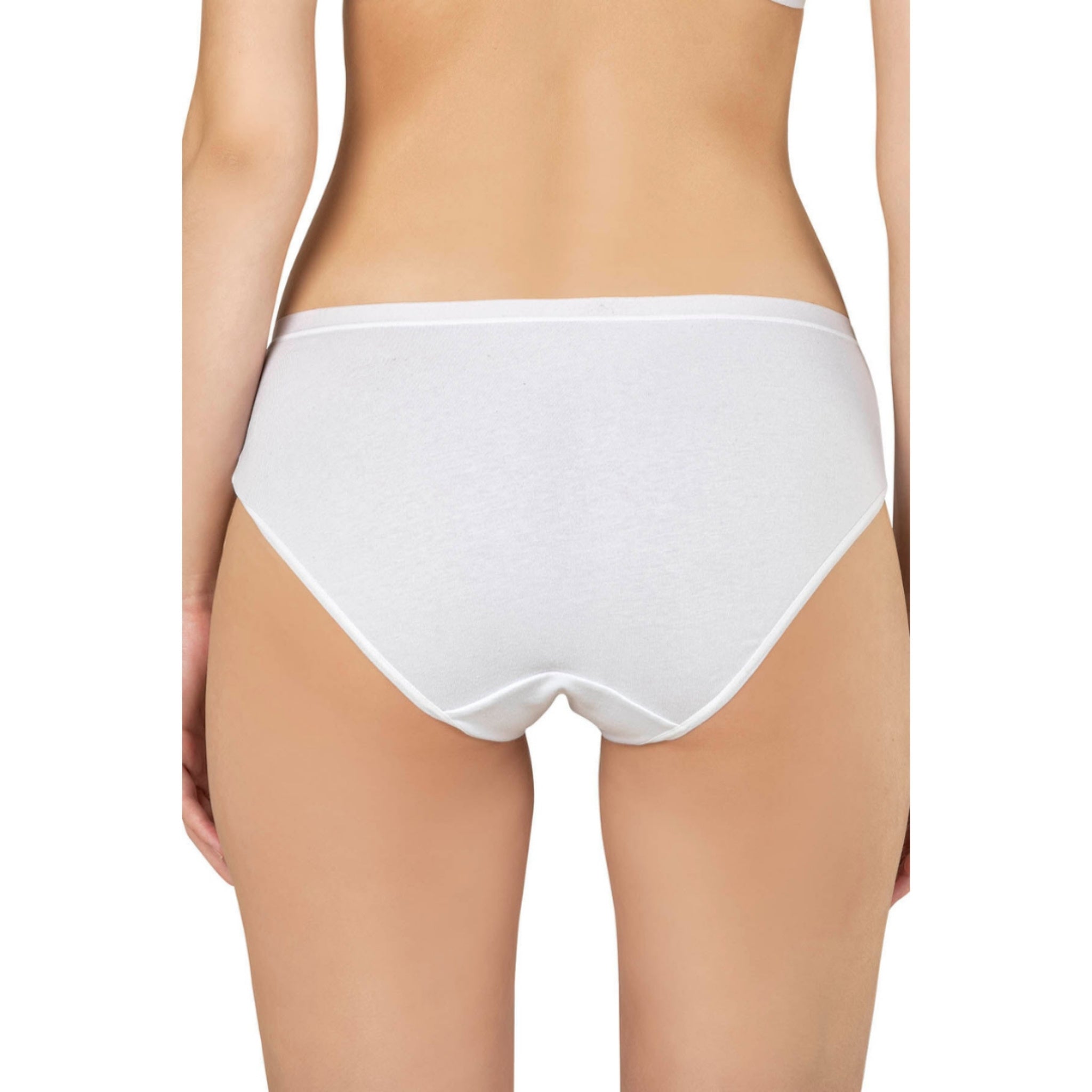 Women’s Cotton Brief Panties – 3-Pack Full-Coverage Underwear, Soft Stretch & Breathable Comfort (Black, Skin, White)