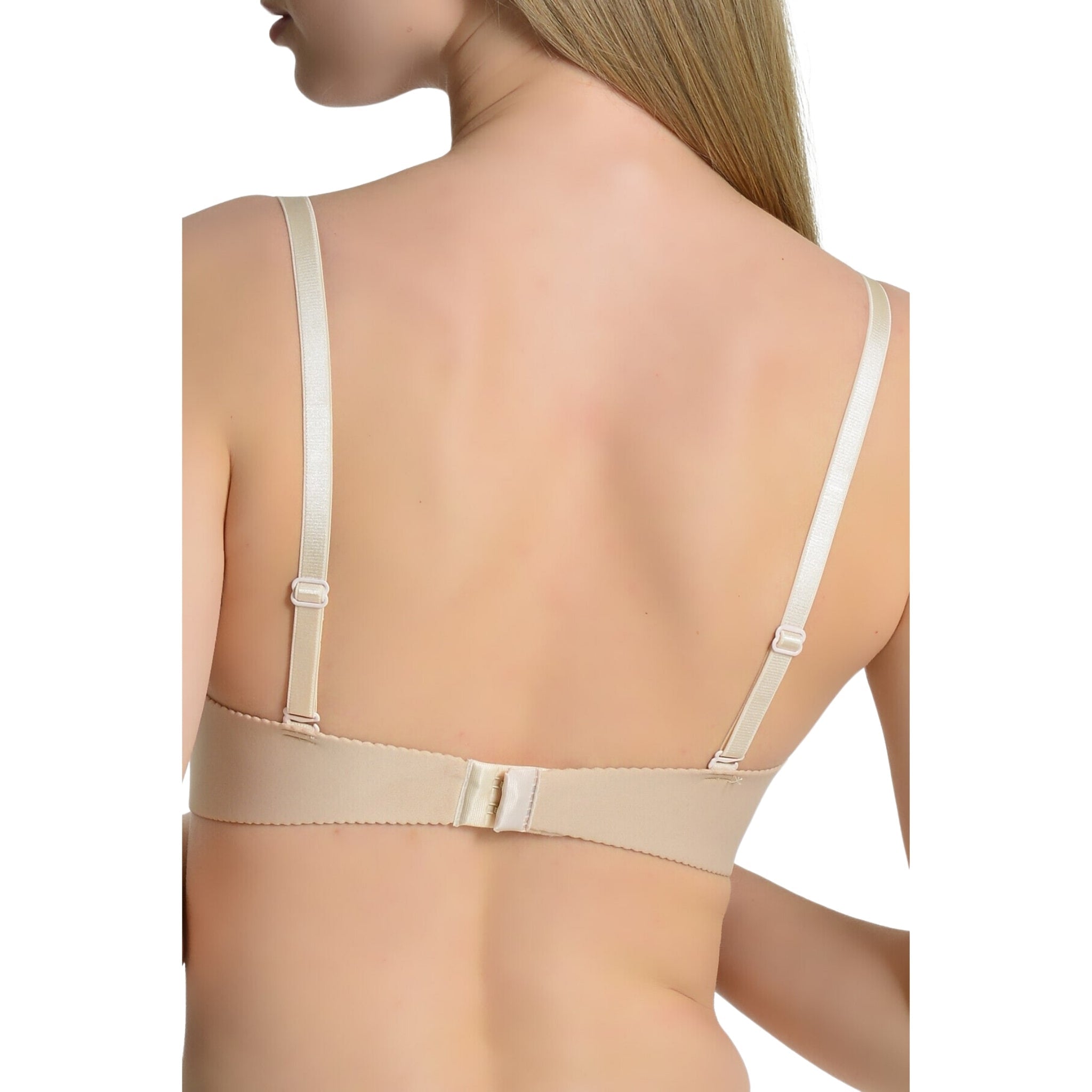 Seamless Everyday T-Shirt Bra – Invisible Under Clothing, Ultra Soft & Stretchy (Black, Mink & Skin)