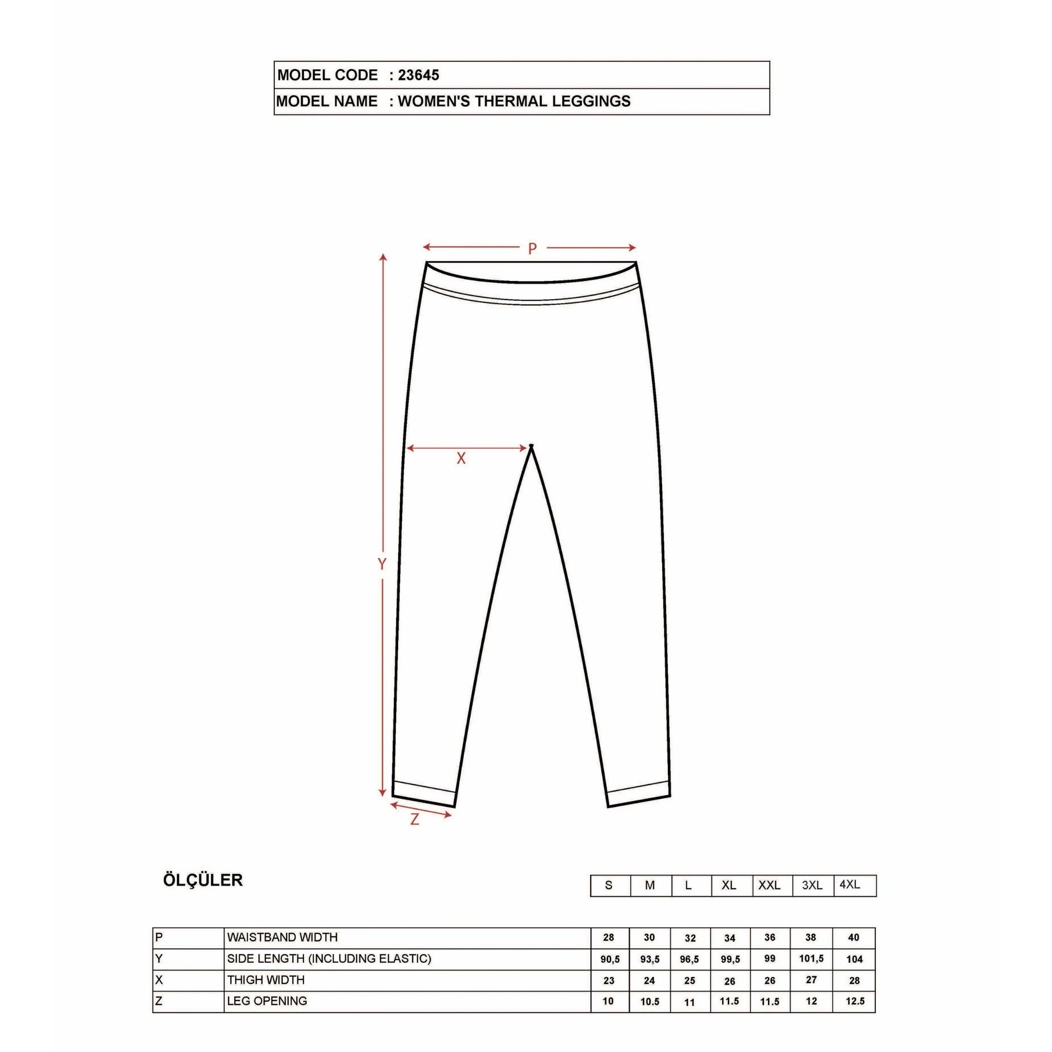 Women's Thermal Fleece-Lined Black Leggings – High-Waist Winter Tights, Soft & Stretchy