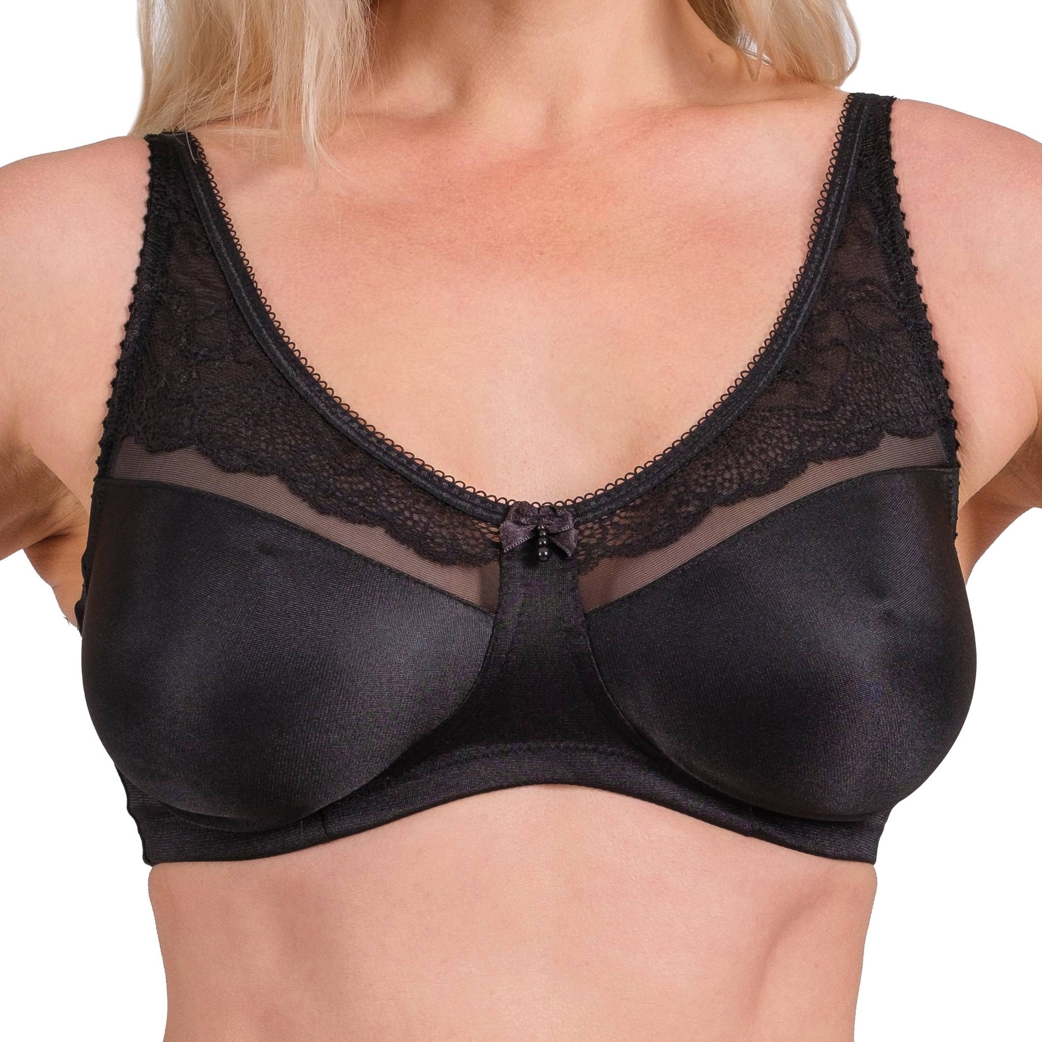 Wireless Full-Coverage Lace Bra – Lightweight, Breathable & Soft Support for Daily Comfort (White, Black, Skin)