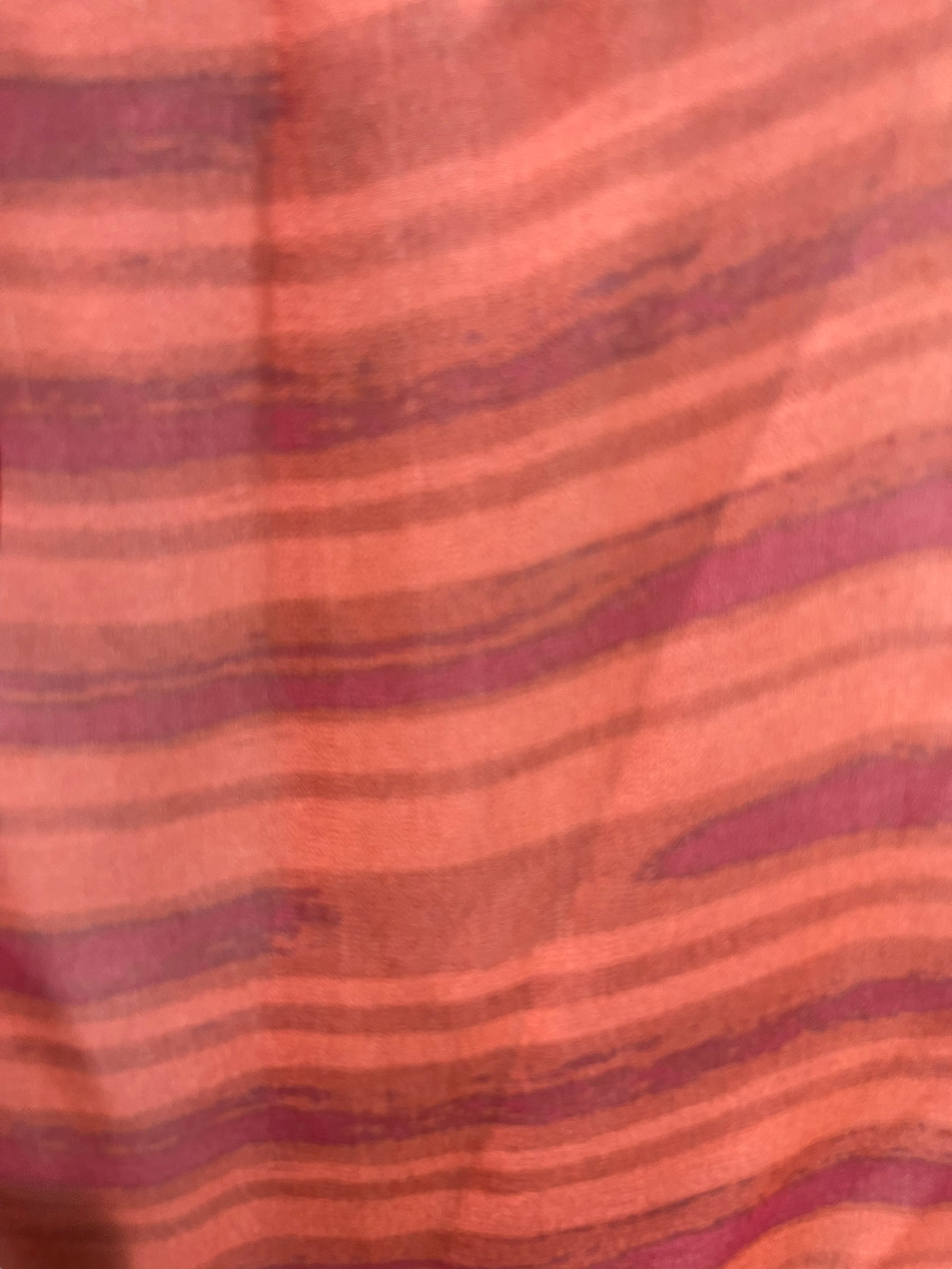 FINAL SALE PRG5704 Sheer Avatar Pure Silk Side Slit Top