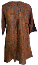 Load image into Gallery viewer, PRC6054 Avatar Pure Silk Self Pocket Tunic Dress
