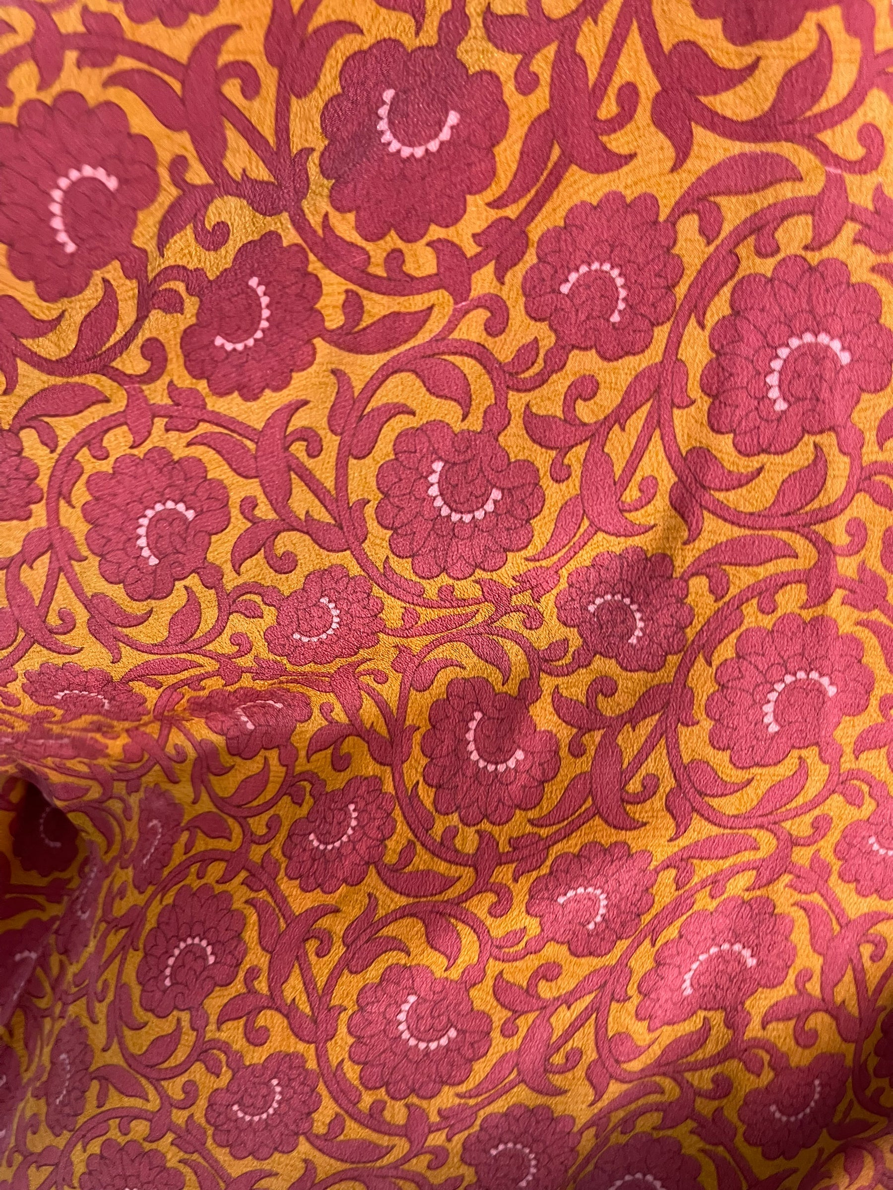 FINAL SALE PRC6075 Avatar Pure Silk Kimono-Sleeved Jacket with Belt