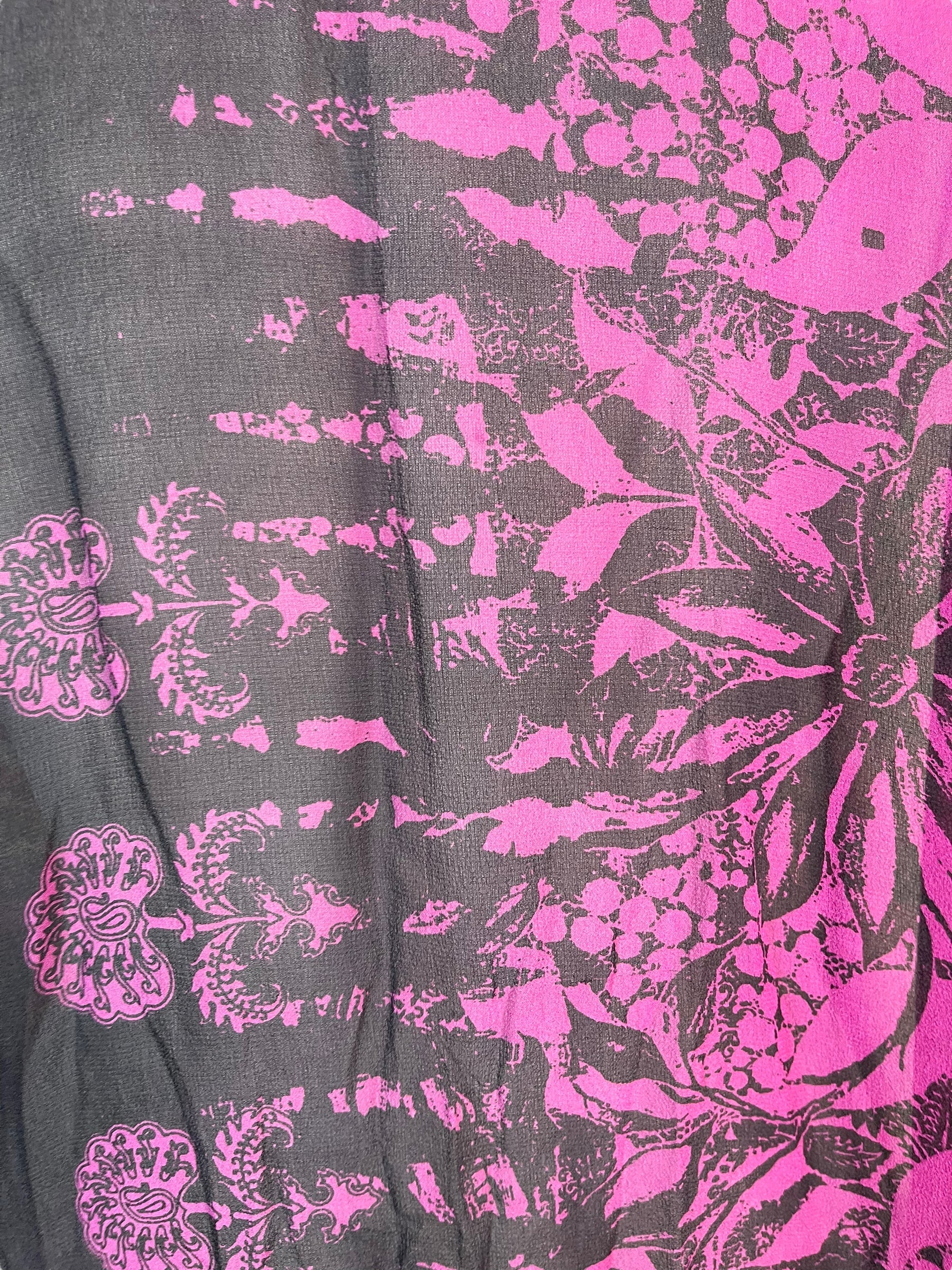 PRG6374 Sheer Avatar Pure Silk Maxi Kaftan