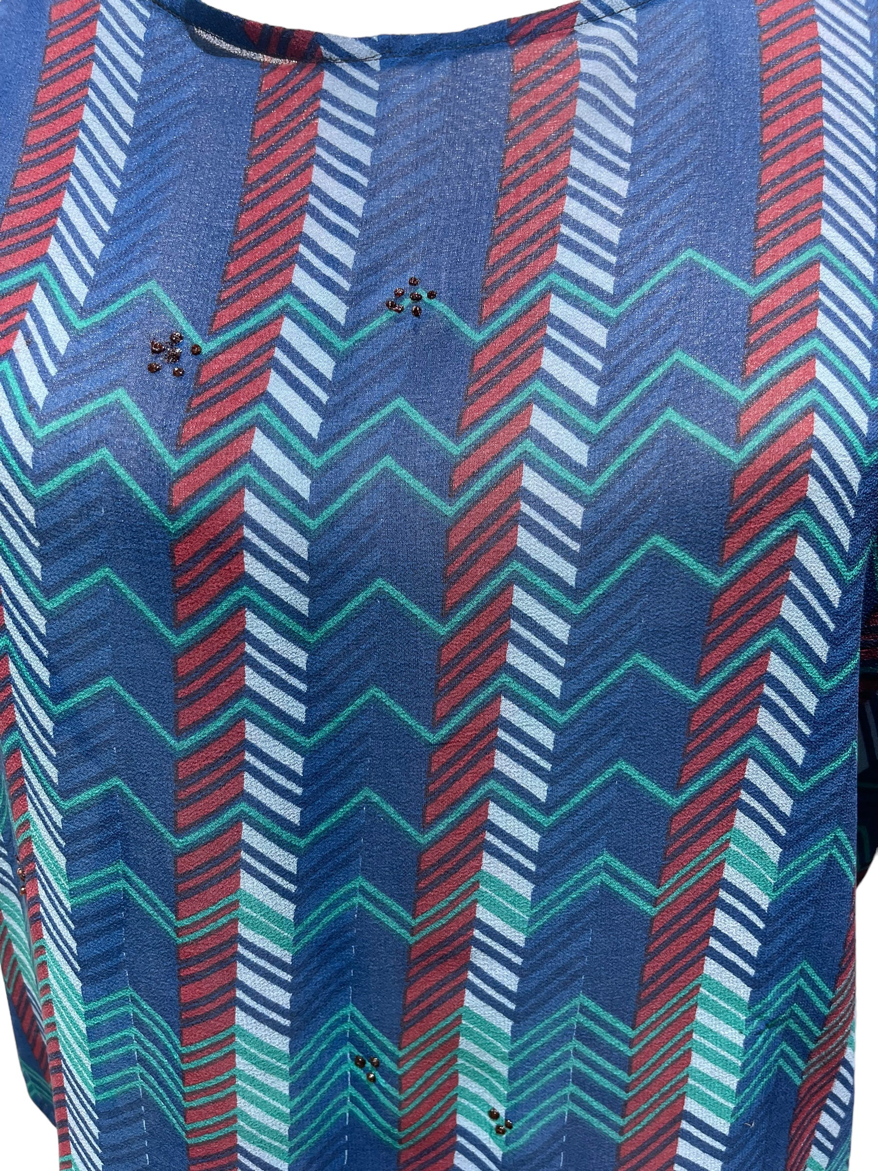 FINAL SALE PRG4210 Sheer Avatar Pure Silk Boxy Top