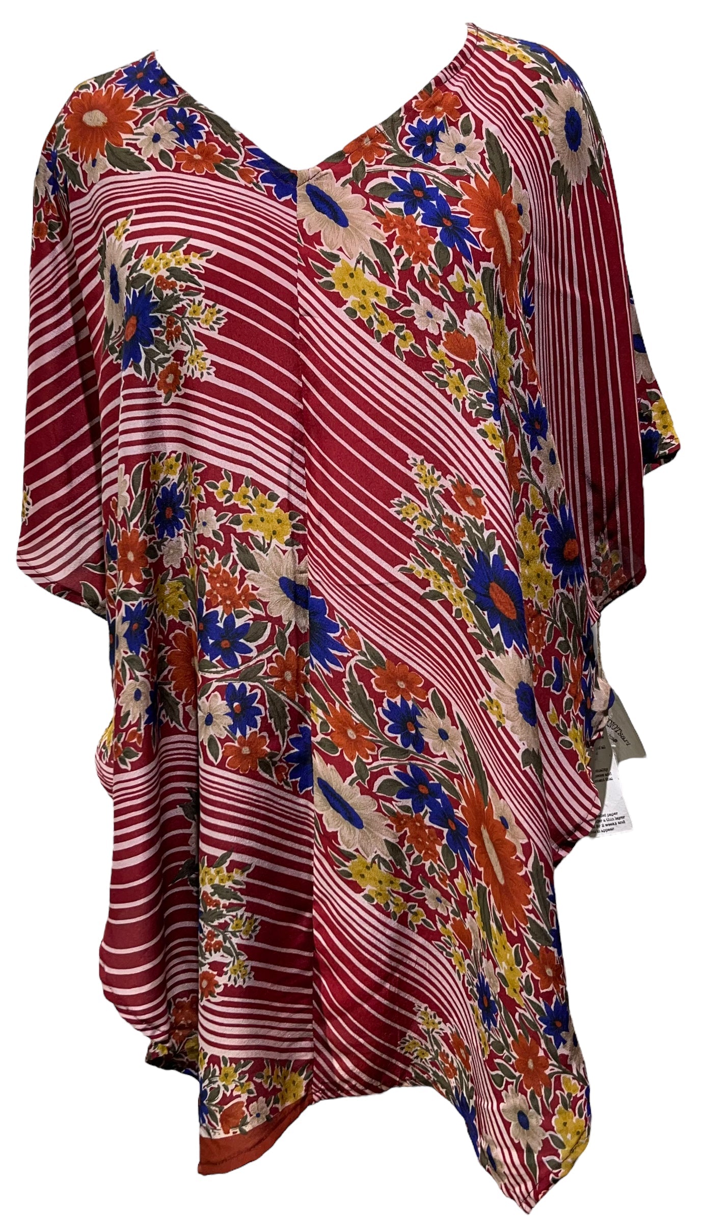 FINAL SALE PRC4989 Avatar Pure Silk Waterfall Top
