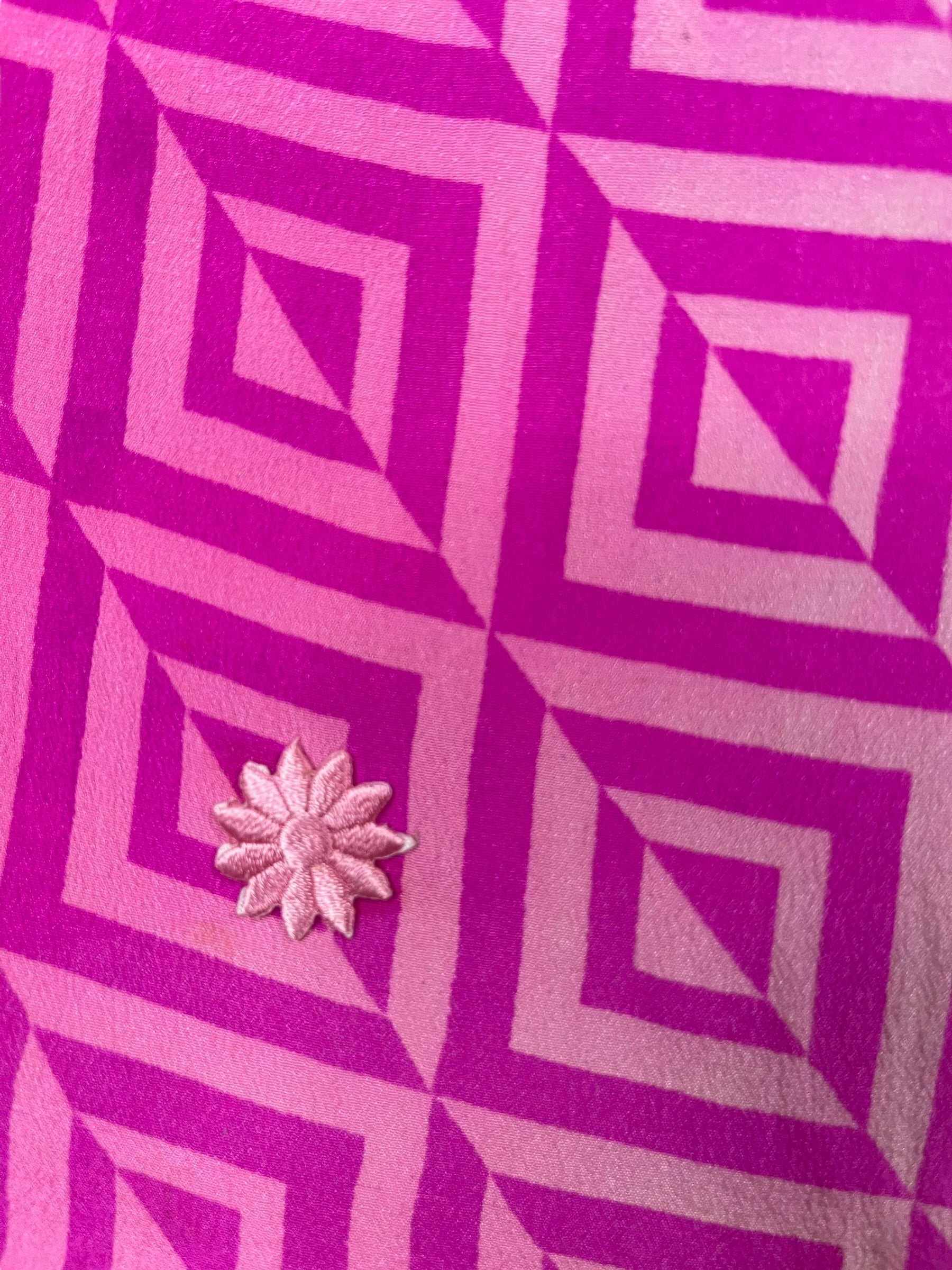 SOLD  PRC6416 Avatar Pure Silk Short Kaftan Tunic without Slits