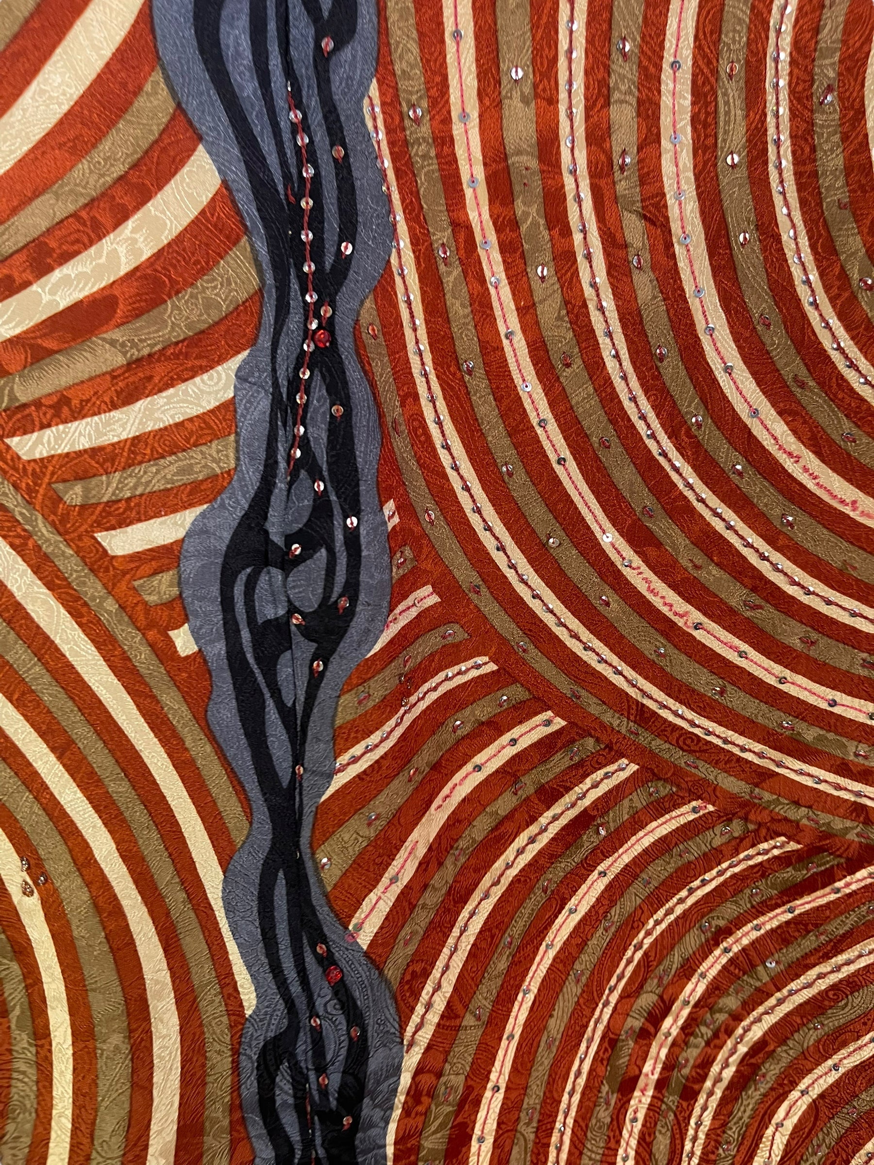 PRC6493 Avatar Pure Silk Waterfall Top