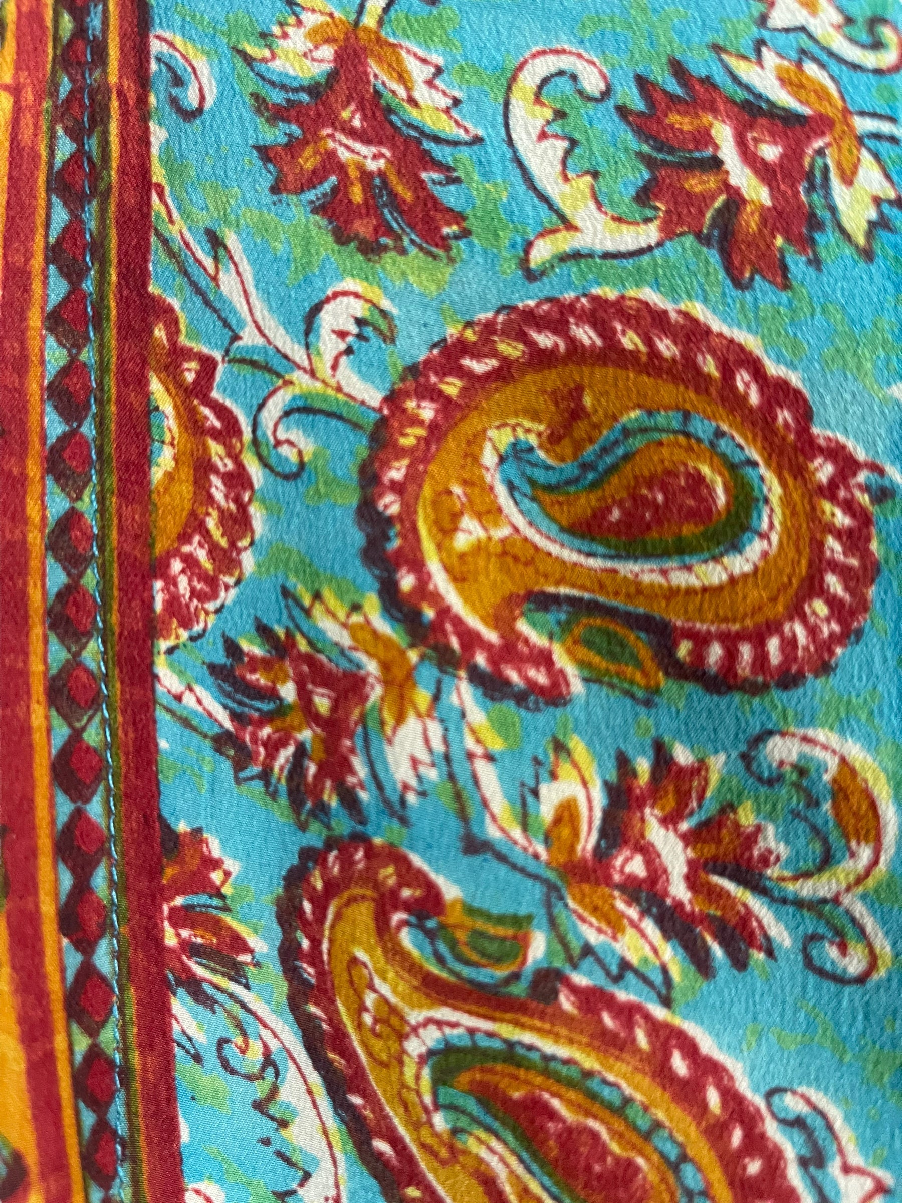 FINAL SALE PRC6232 Avatar Pure Silk Side Slit Top